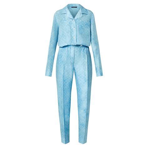 Monogram Cloud Pajama Jumpsuit 